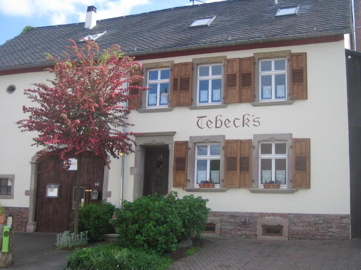 Ferienwohnungen Bistro Tebecks Wadern Exteriör bild